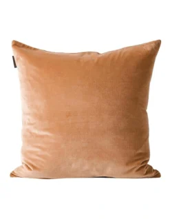 Luxury Velvet Cushion Hazelnut