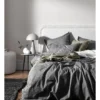 Chambray Fringe Bedlinen Collection In Smoke -Bedding Shop 441909370 1 4 720x928