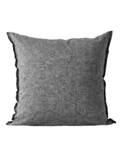 Chambray Fringe Bedlinen Collection In Smoke -Bedding Shop 441909370 6 1 720x928