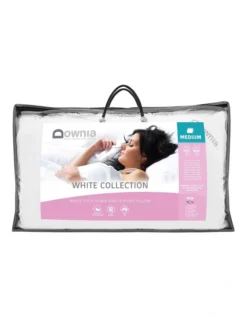White Collection Duck Down Pillow White