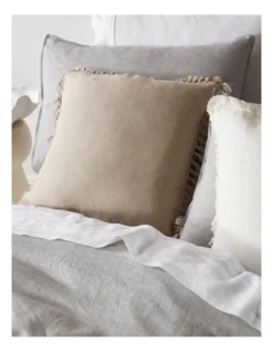 Sandy Cape Linen Quilt Cover Set In Pale Grey -Bedding Shop 607134160 913430800 3 720x928