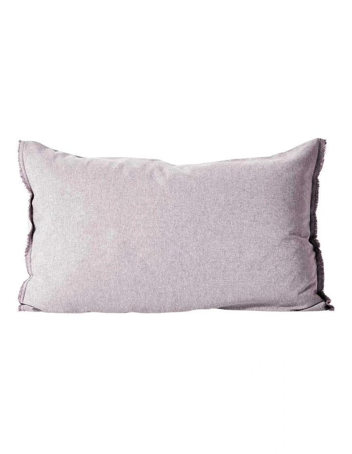 Chambray Fringe Bedlinen Collection In Lilac 5 Chambray Fringe Bedlinen Collection In Lilac - Image 3