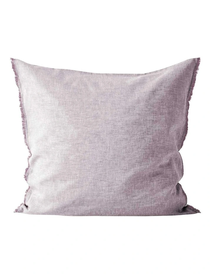 Chambray Fringe Bedlinen Collection In Lilac 6 Chambray Fringe Bedlinen Collection In Lilac - Image 4
