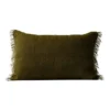 Vintage Linen Cushion Range Khaki