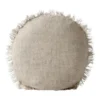 Vintage Linen Fringe 55cm Round Cushion In Natural -Bedding Shop 650191870 804357820 1 3 720x928