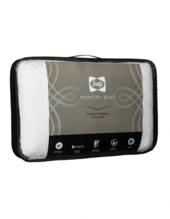 Memory Rest Memory Foam Traditional Pillow 7 Memory Rest Memory Foam Traditional Pillow -Bedding Shop 710216560 3 720x928