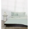 Calvin Klein Modern Cotton Harrison Quilt Cover In Mint Sandstone