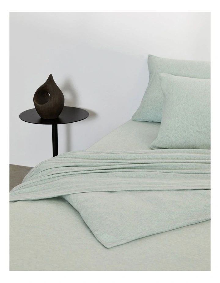 Calvin Klein Modern Cotton Harrison Quilt Cover In Mint Sandstone 4 Calvin Klein Modern Cotton Harrison Quilt Cover In Mint Sandstone - Image 2