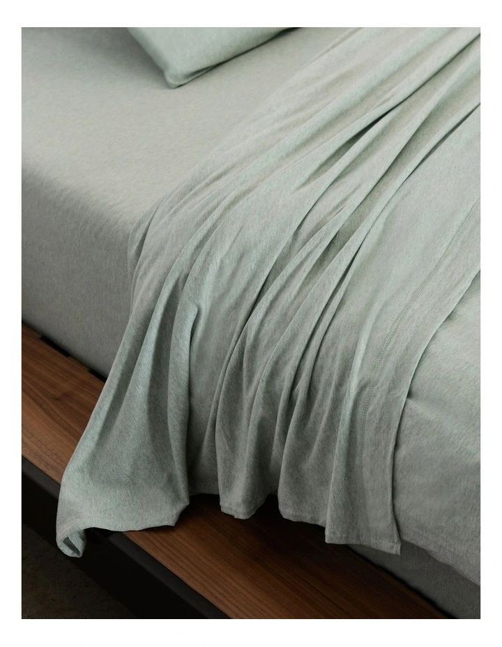 Calvin Klein Modern Cotton Harrison Quilt Cover In Mint Sandstone 5 Calvin Klein Modern Cotton Harrison Quilt Cover In Mint Sandstone - Image 3