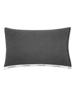Calvin Klein Classic Modern Cotton Quilt Cover In Charcoal 9 Calvin Klein Classic Modern Cotton Quilt Cover In Charcoal -Bedding Shop 710870680 4 1 720x928