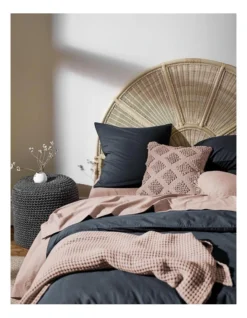Halo Organic Cotton Bedlinen Collection In Steel -Bedding Shop 740661580 838966240 3 720x928
