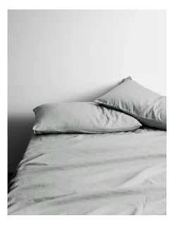 Halo Organic Cotton Sheet Set In Pebble