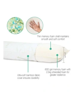 Full Body Memory Foam Pillow 9 Full Body Memory Foam Pillow -Bedding Shop 757640980 3 720x928