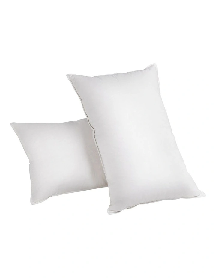 Set Of 2 Goose Feather And Down Pillow 3 Set Of 2 Goose Feather And Down Pillow