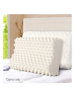 Set Of 2 Natural Latex Pillows -Bedding Shop 757641520 3 720x928