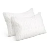 Set Of 2 Rayon Single Memory Foam Pillow -Bedding Shop 757642150 1 720x928