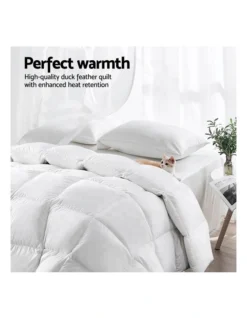 King Size Duck Down Quilt In White -Bedding Shop 758008360 4 1 720x928