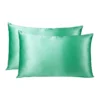 Royal Comfort Mulberry Silk Pillowcase Twin Pack Mint 1 Royal Comfort Mulberry Silk Pillowcase Twin Pack Mint -Bedding Shop 762540220 762539860 1 720x928