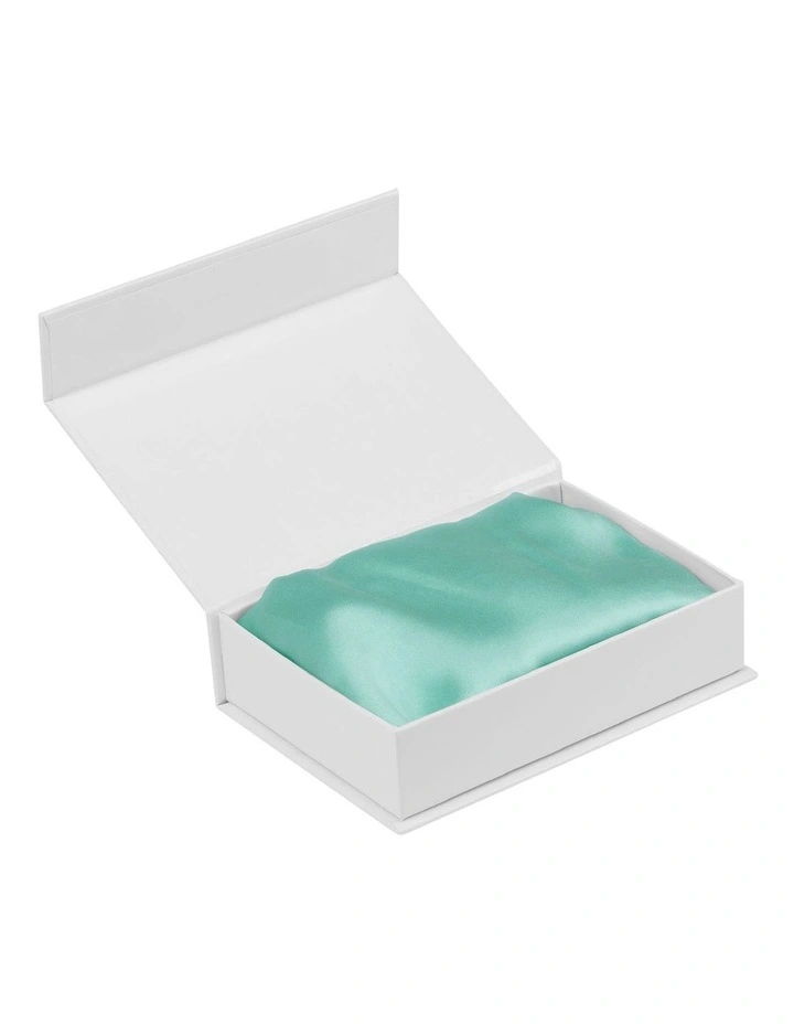 Royal Comfort Mulberry Silk Pillowcase Twin Pack Mint 6 Royal Comfort Mulberry Silk Pillowcase Twin Pack Mint - Image 4