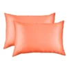 Royal Comfort Mulberry Silk Pillowcase Twin Pack Living Coral 2 Royal Comfort Mulberry Silk Pillowcase Twin Pack Living Coral -Bedding Shop 762540220 762540130 1 720x928