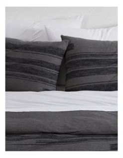 Calvin Klein Modern Cotton Harrison Sheeting In White -Bedding Shop 771590800 771590350 3 720x928