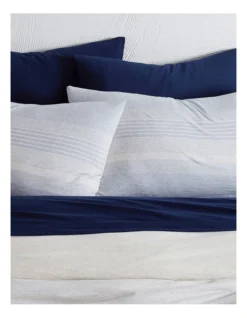 Calvin Klein Modern Cotton Harrison Sheeting In Heather Midnight -Bedding Shop 771590800 881780140 5 720x928