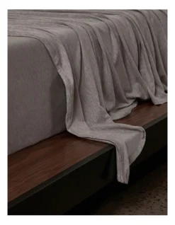 Calvin Klein Modern Cotton Harrison Sheeting In Grey -Bedding Shop 771590800 881780410 4 1 720x928