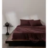 Calvin Klein Modern Cotton Harrison Sheeting In Burgundy 1 Calvin Klein Modern Cotton Harrison Sheeting In Burgundy -Bedding Shop 771590800 897088330 1 2 720x928