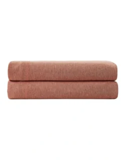 Calvin Klein Modern Cotton Harrison Sheeting In Terracotta 12 Calvin Klein Modern Cotton Harrison Sheeting In Terracotta -Bedding Shop 771590800 919026280 4 720x928