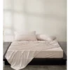 Calvin Klein Modern Cotton Harrison Sheeting In Alabaster -Bedding Shop 771590800 936563680 1 720x928