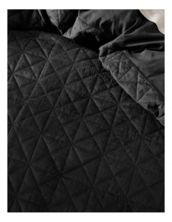 Linen House Heath Quilt Cover Set Black -Bedding Shop 773531920 841913650 4 720x928