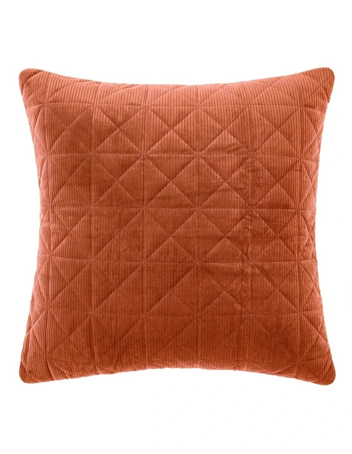 Linen House Heath Quilt Cover Set Rust 6 Linen House Heath Quilt Cover Set Rust - Image 4