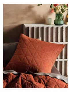 Linen House Heath Quilt Cover Set Rust 11 Linen House Heath Quilt Cover Set Rust -Bedding Shop 773531920 841913740 5 720x928