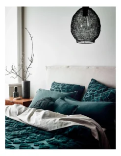 Maya Bedlinen Collection In Indian Teal -Bedding Shop 778225330 778224610 3 720x928