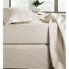 Abbotson Bedskirt In Flax 1 Abbotson Bedskirt In Flax -Bedding Shop 787437370 1 720x928