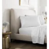 Tencel Lyocell Fibre & Cotton Sheet Set In White -Bedding Shop 787490830 1 720x928