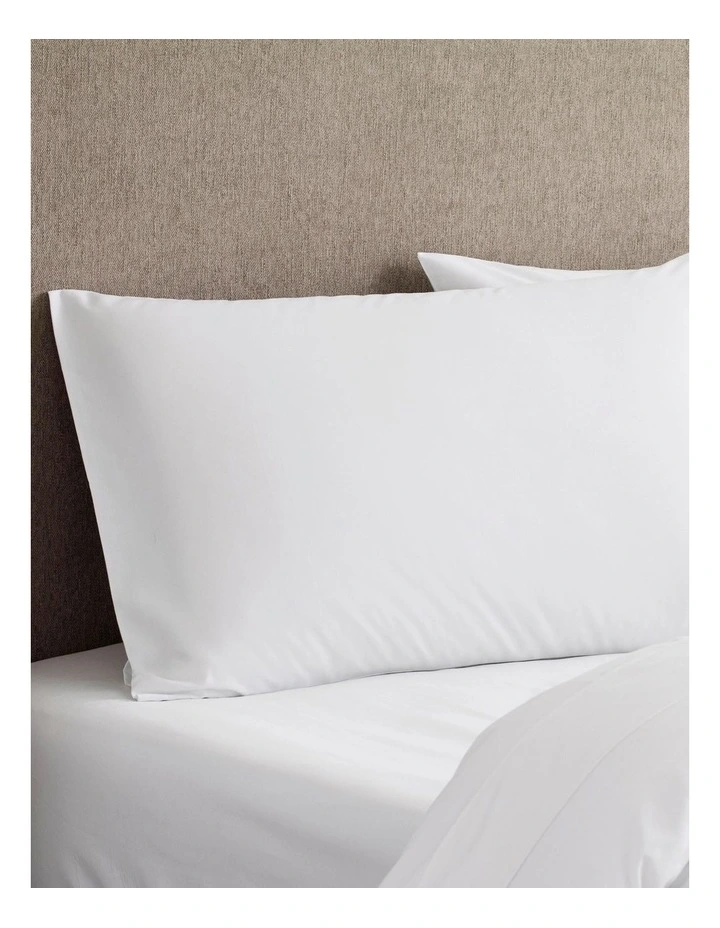 Tencel Lyocell Fibre & Cotton Sheet Set In White 7 Tencel Lyocell Fibre & Cotton Sheet Set In White - Image 5