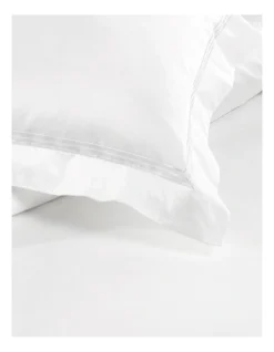 Palais European Pillowcase In White -Bedding Shop 790615540 3 720x928