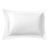 Lanham Silk Standard Pillowcase In Snow -Bedding Shop 791127460 1 720x928