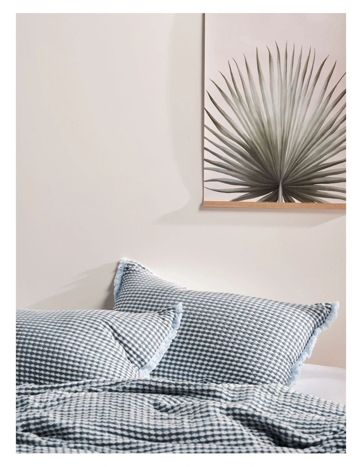 Linen House Cavo Pillowcases Teal 4 Linen House Cavo Pillowcases Teal - Image 2