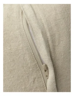 Moreton Tassle Linen Square Cushion Natural -Bedding Shop 798601690 4 720x928