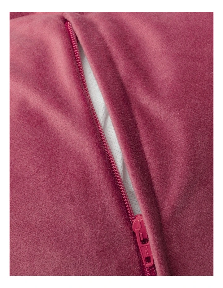 Heritage Vivienne Velvet Cushion Berry 6 Heritage Vivienne Velvet Cushion Berry - Image 4