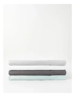 Super Soft Microfibre Sheet Set Silver -Bedding Shop 799643170 799642630 3 720x928