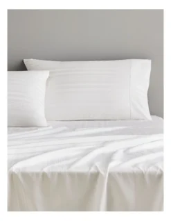 Newmark Sheet Set In White -Bedding Shop 804017710 2 720x928