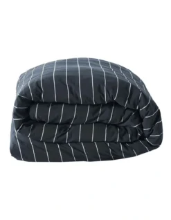 French Stripe Bedlinen Collection In Steel -Bedding Shop 804513250 3 720x928