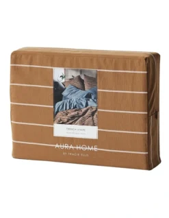 French Stripe Bedlinen Collection In Bronze -Bedding Shop 804513250 840300310 4 720x928