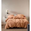 Linen House Heather Quilt Cover Set In Brandy Brown -Bedding Shop 806119300 841915000 1 720x928