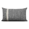 Herringbone Rectangle Cushion In Charcoal -Bedding Shop 814057390 814031650 1 2 720x928