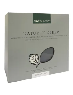 Nature's Sleep Cosmetic TENCEL Fitted Sheet Set In Charcoal 8 Nature's Sleep Cosmetic TENCEL Fitted Sheet Set In Charcoal -Bedding Shop 816212440 816209740 3 1 720x928