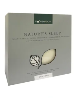 Nature's Sleep Cosmetic TENCEL Fitted Sheet Set -Bedding Shop 816212440 816210280 3 2 720x928